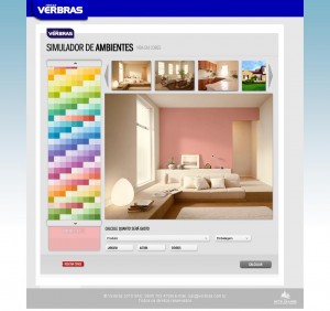 Simulador - Tintas Verbras - Vida em Cores